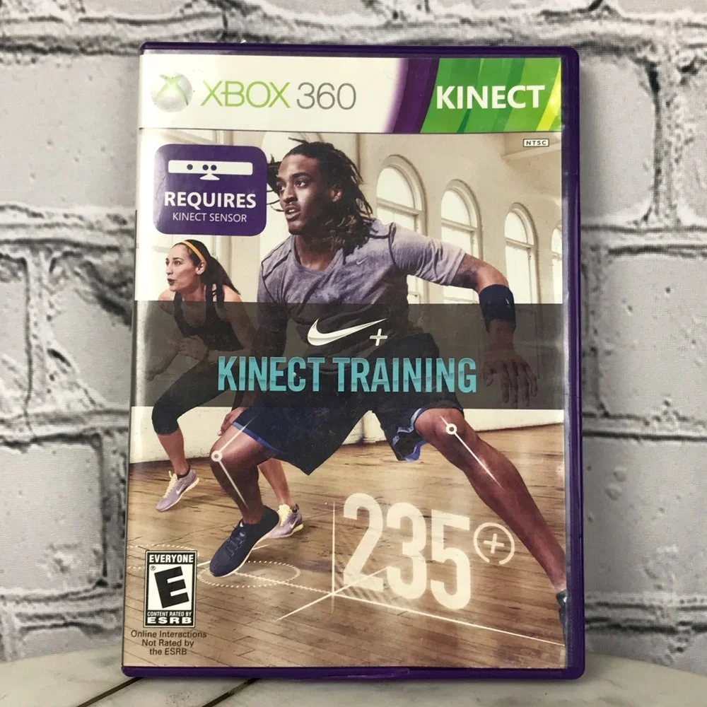 XBOX 360 - Nike+ Kinect Training Personal Fitness Gaming Guide At Home Rated E